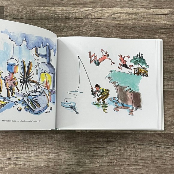 HILARIOUS FISHING CARTOONS by JOHN TRY | SKYHORSE PUBLISHING [ HARDCOVER ] - Picture 7 of 9
